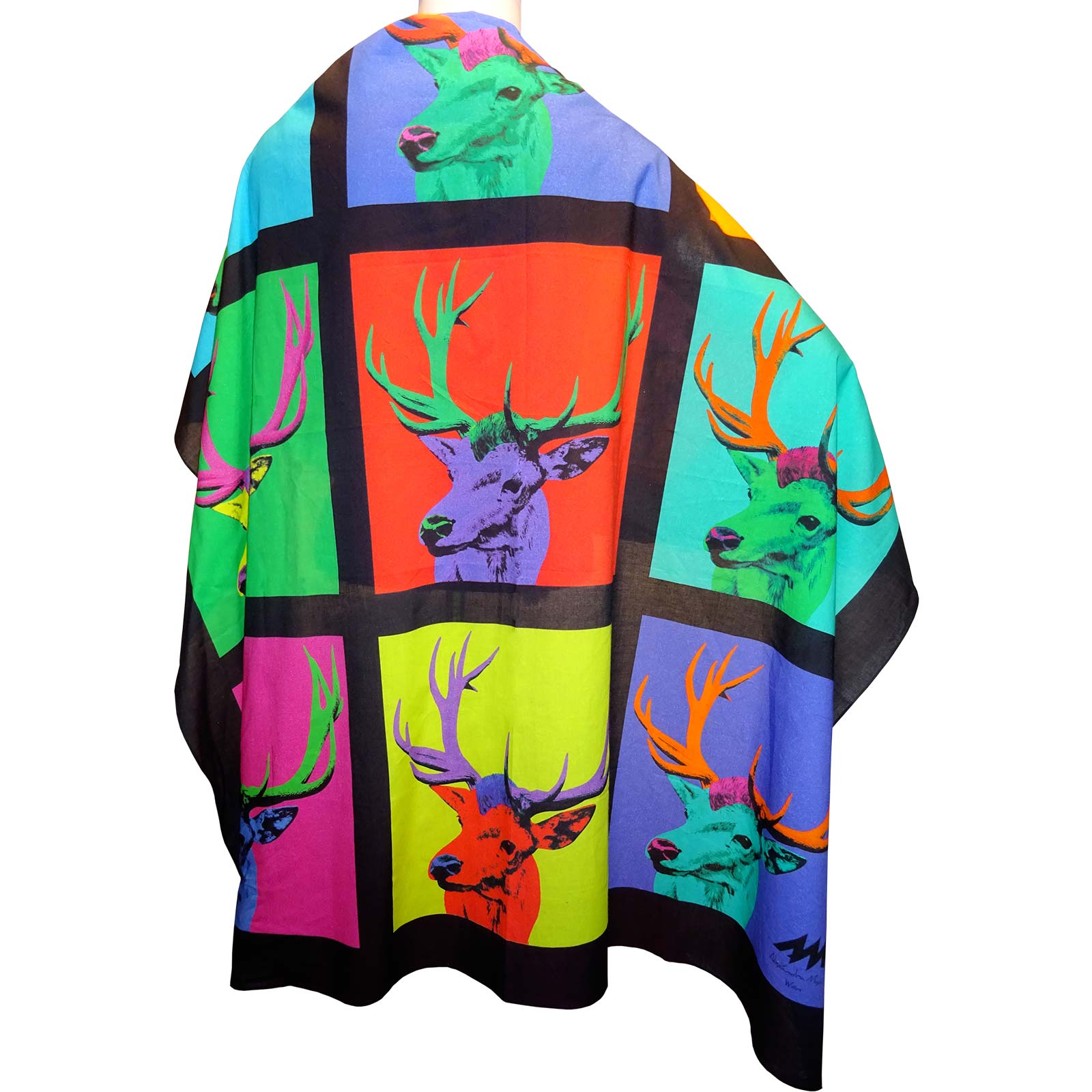 XXL-Tuch "Pop Art Hirsch"
