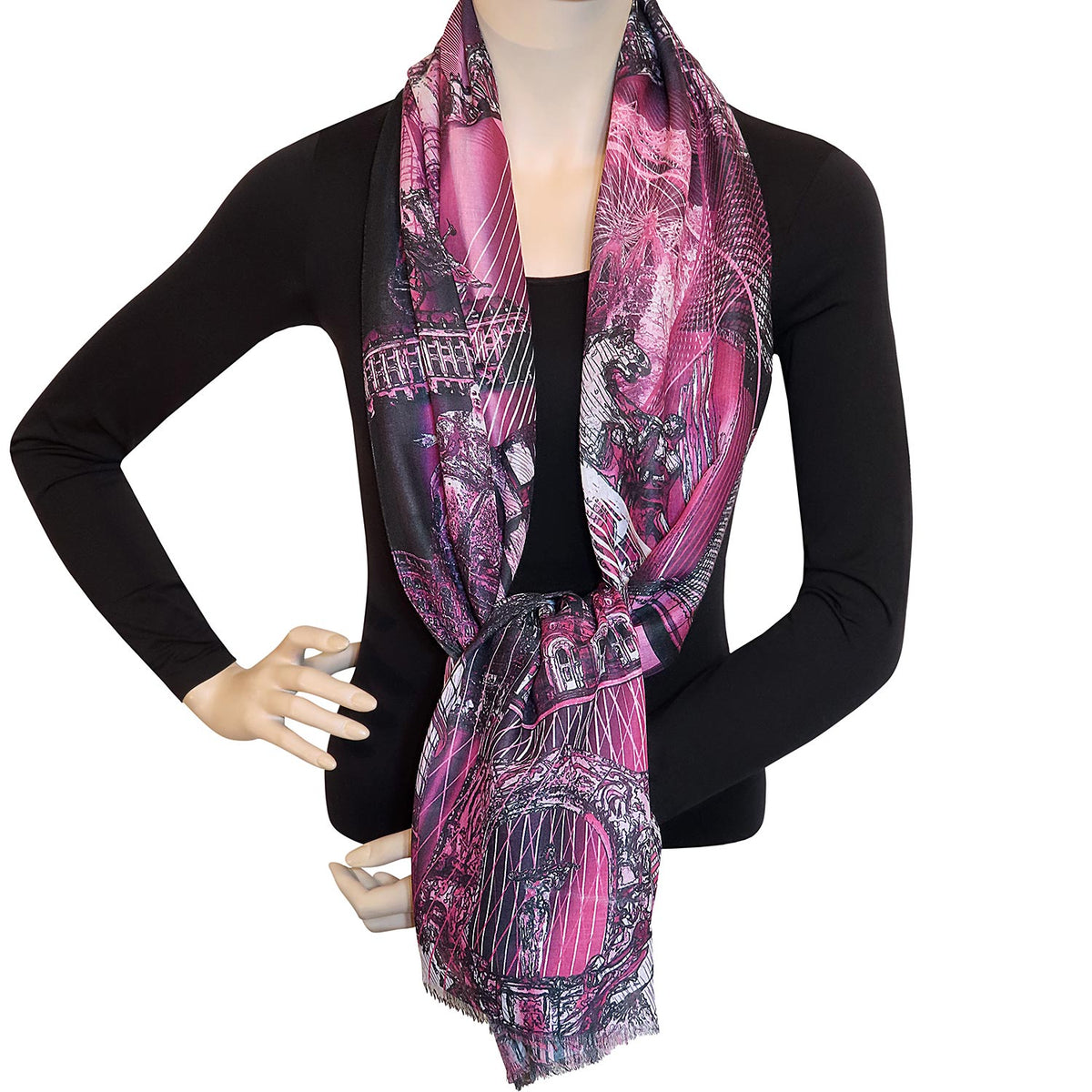 Schal "Vienna Sights"