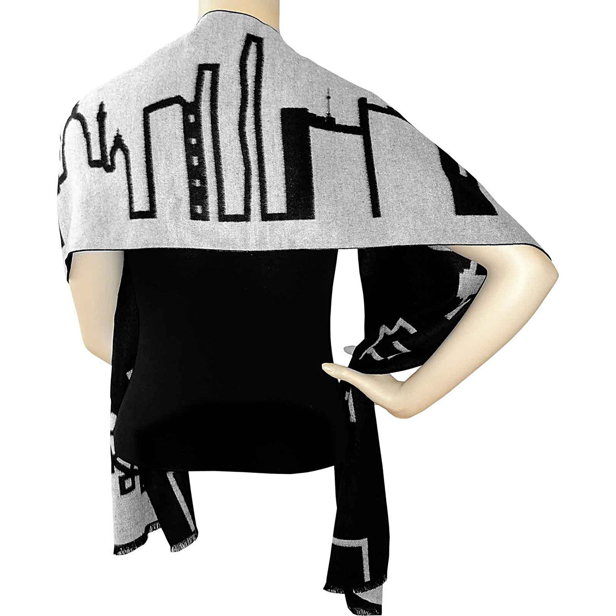Unisex Schal "Skyline Wien"