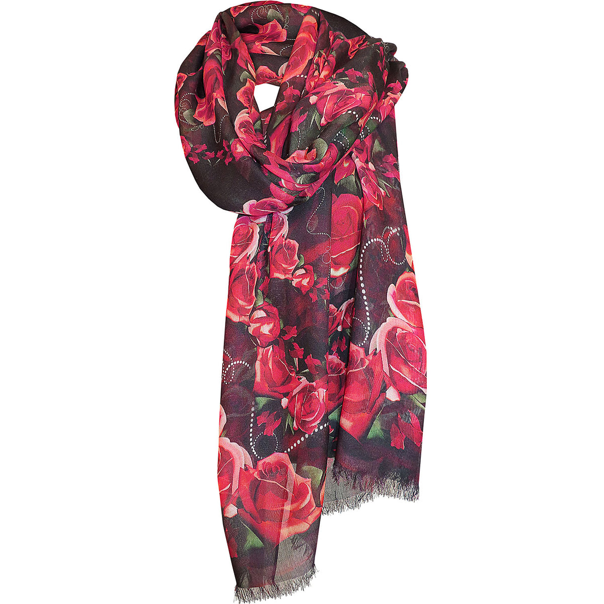 Modal-Schal "Rosen"