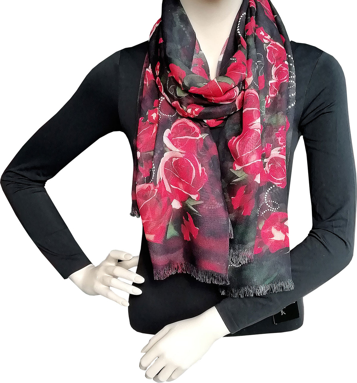 Modal-Schal "Rosen"