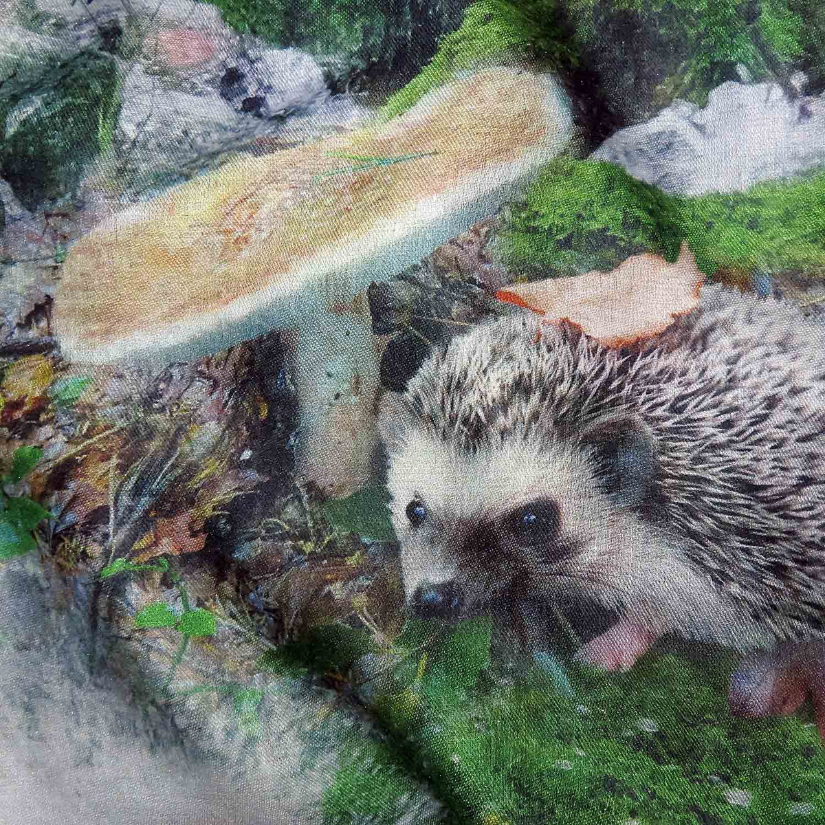 Schal "Igelgetümmel im Wald"