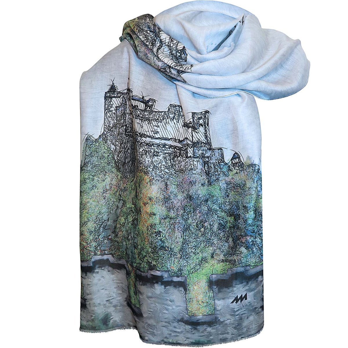 Schal "Festung Hohensalzburg"