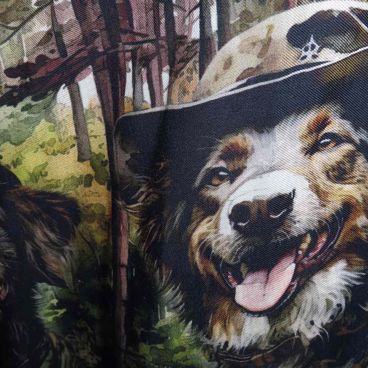 Unisex Modal-Schal "Hundehütchen"