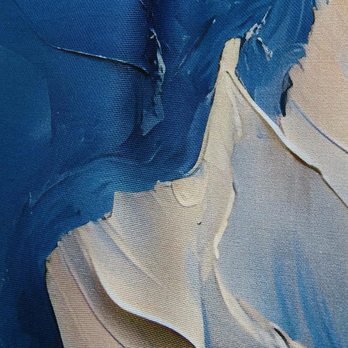 Dirndlschürze "Blütentraum in Blau"