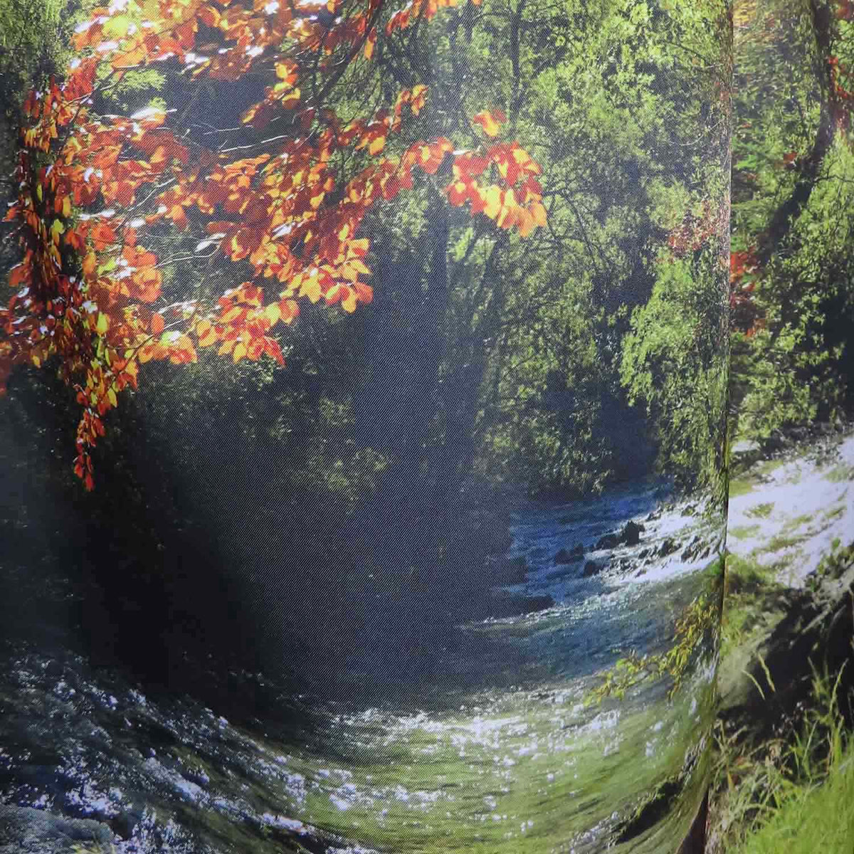 Dirndlschürze "Waldlichtung" bunt