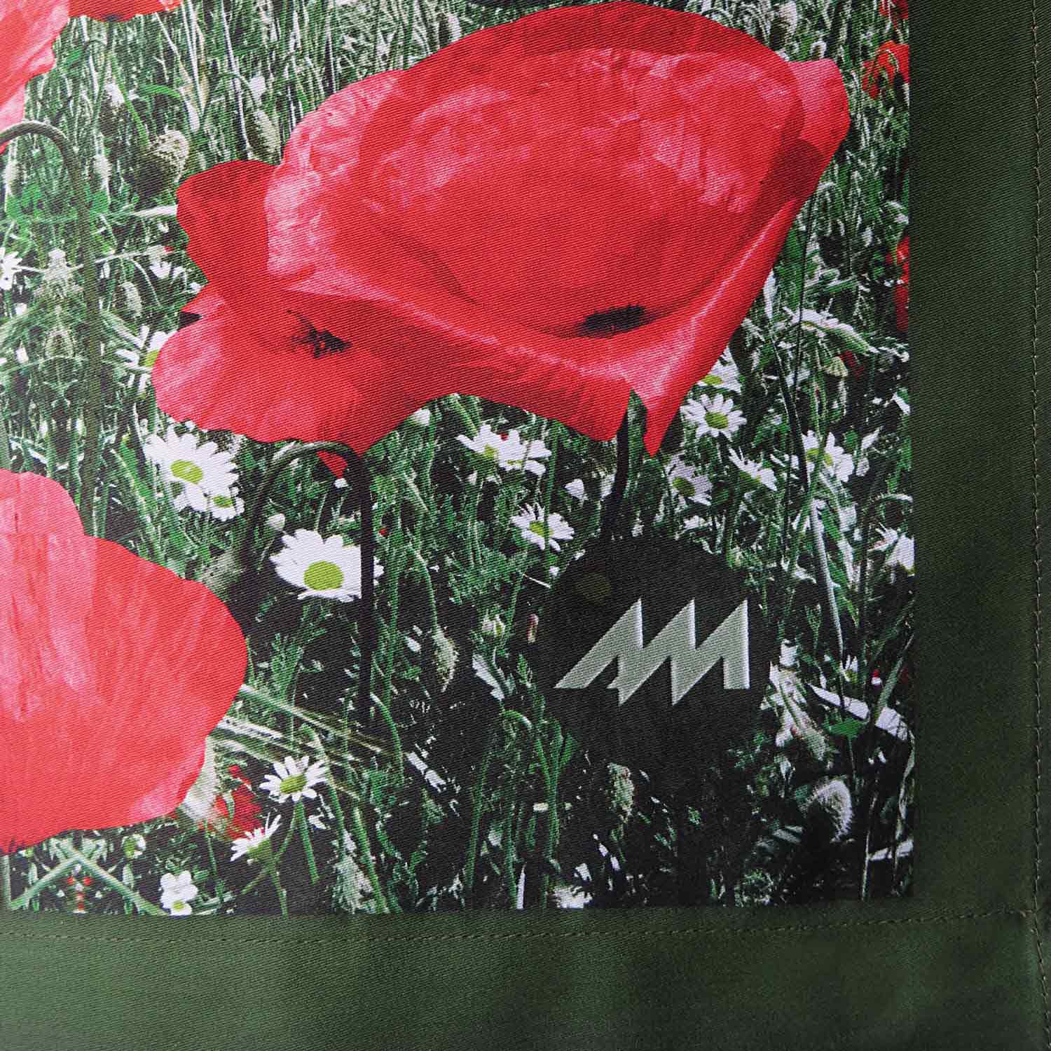 Dirndlschürze "Mohnblumen"