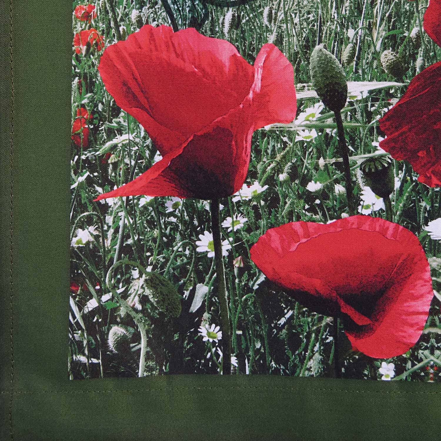 Dirndlschürze "Mohnblumen"