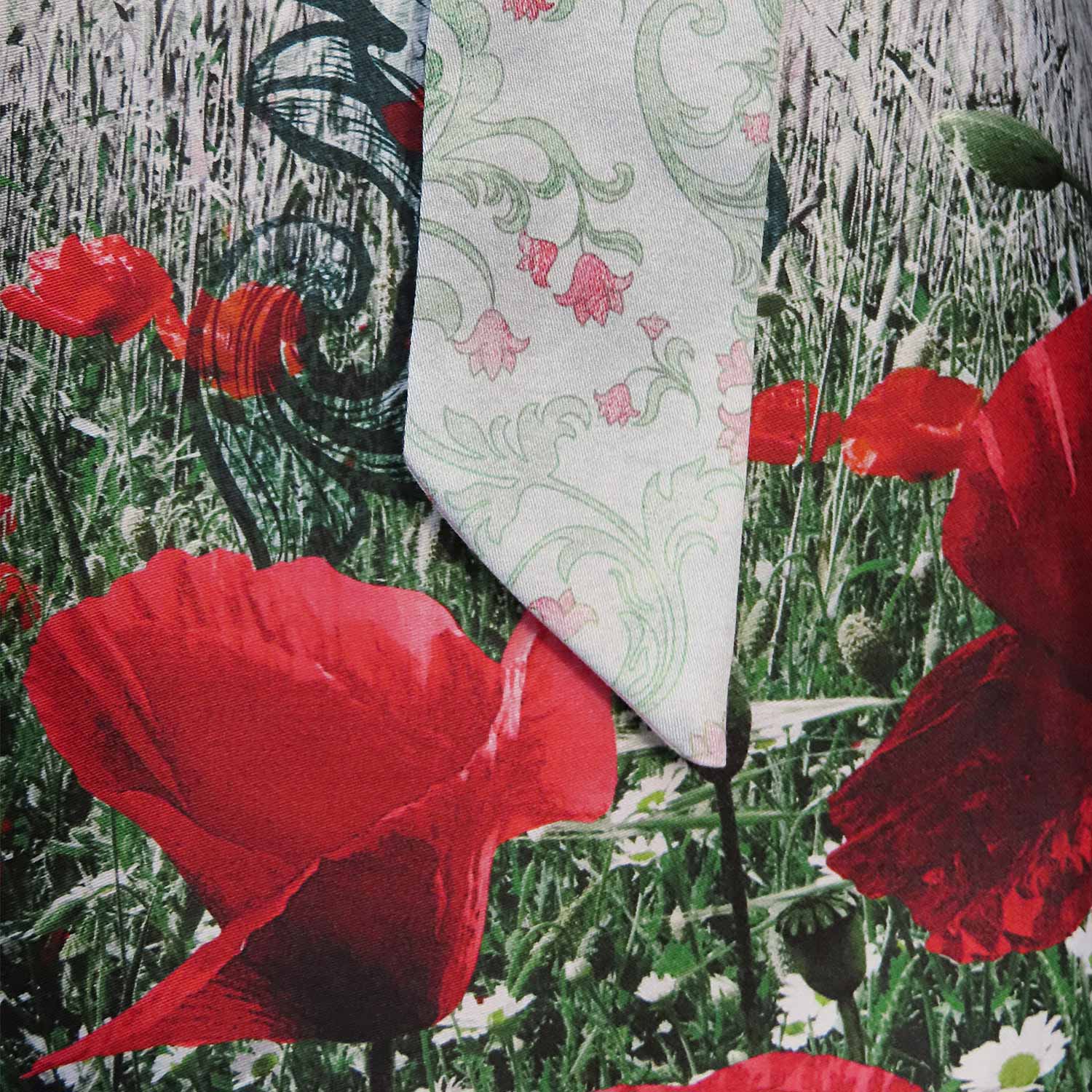 Dirndlschürze "Mohnblumen"