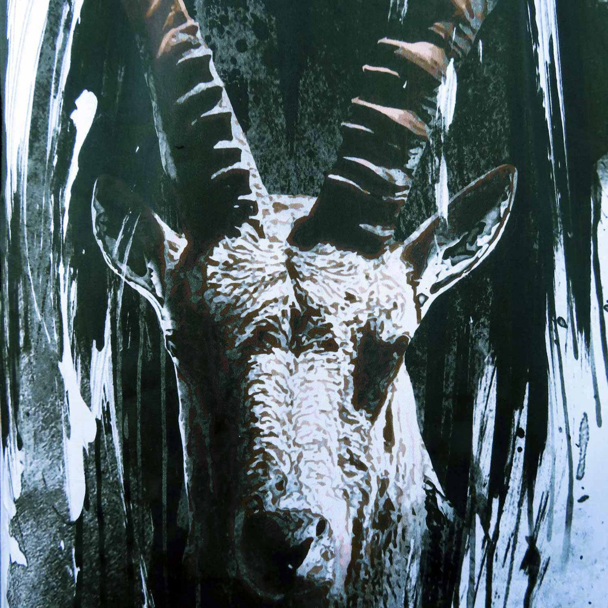 Dirndlschürze "Steinbock-Rock"