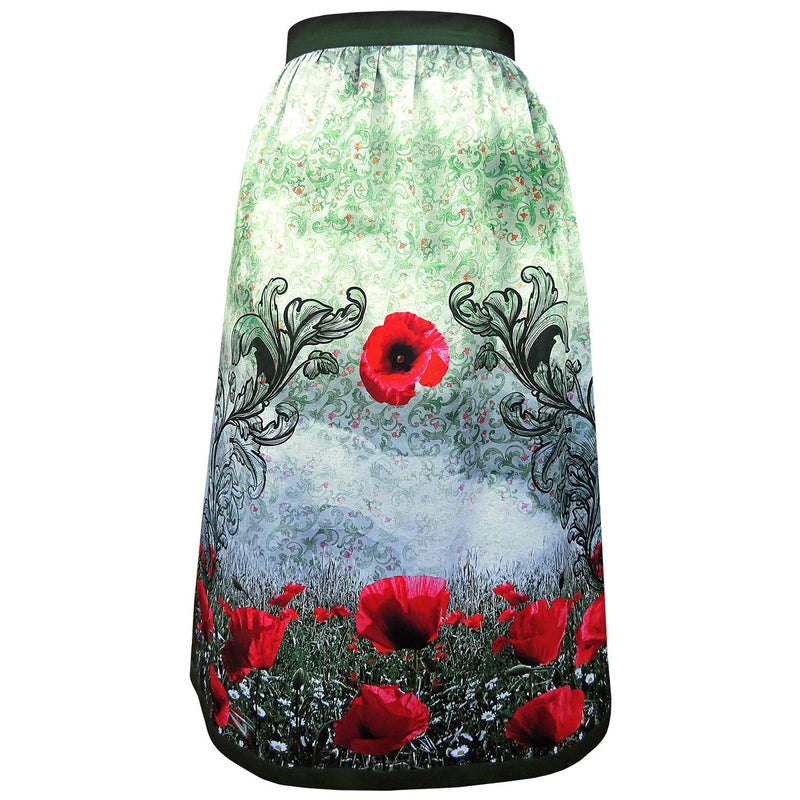 578-Dirndlschuerze-Maxi-87cm-Mohnblumen-Alexandra-Maxa-TD-D08578-12_FRONT Freisteller