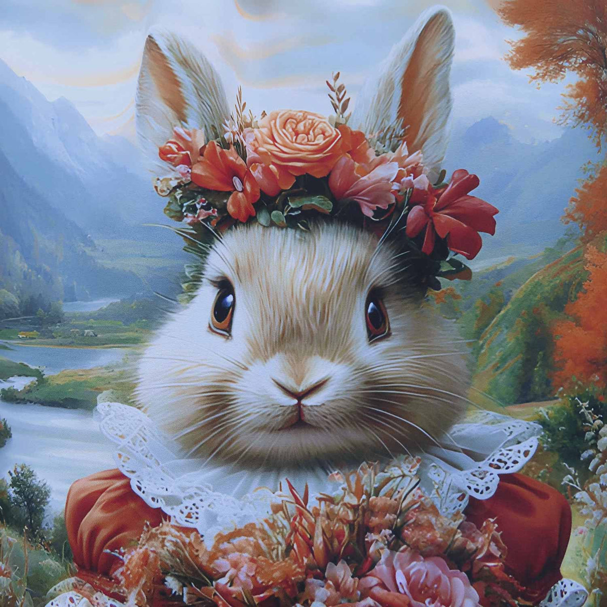 Dirndlschürze "Blumenmädchen"