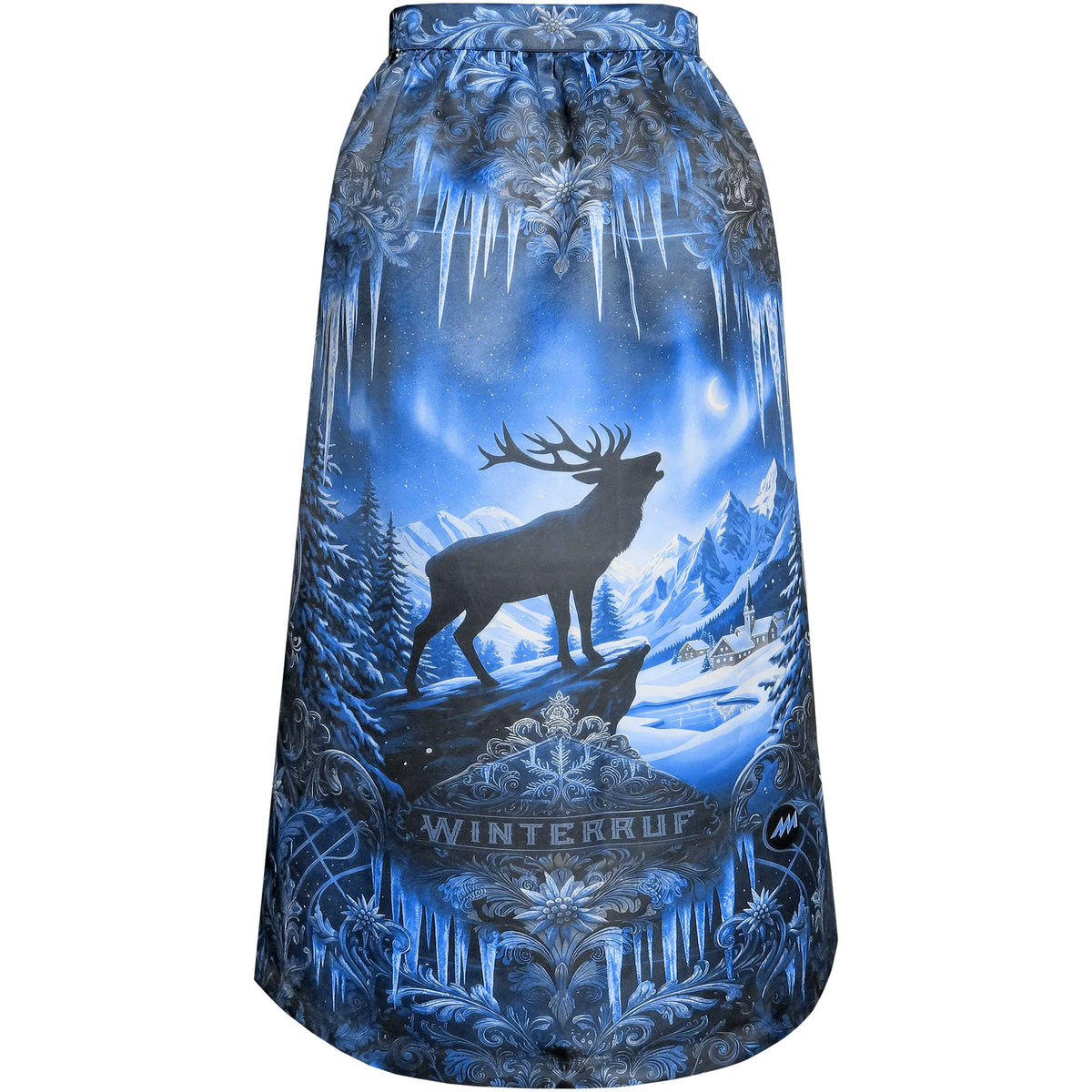 Alexandra_Maxa_Dirndlschuerze_Winterruf_92cm_Front_Freisteller
