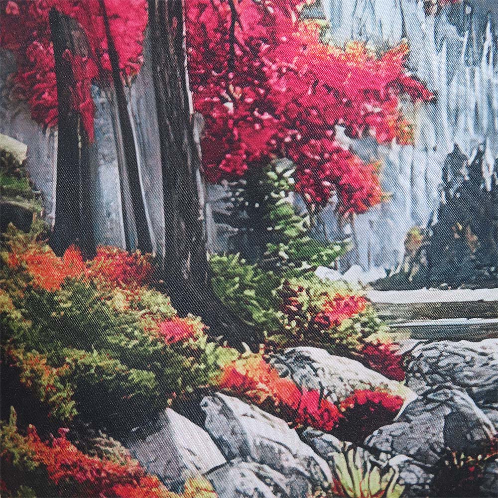 Dirndlschürze "Herbstwald am Bergsee"