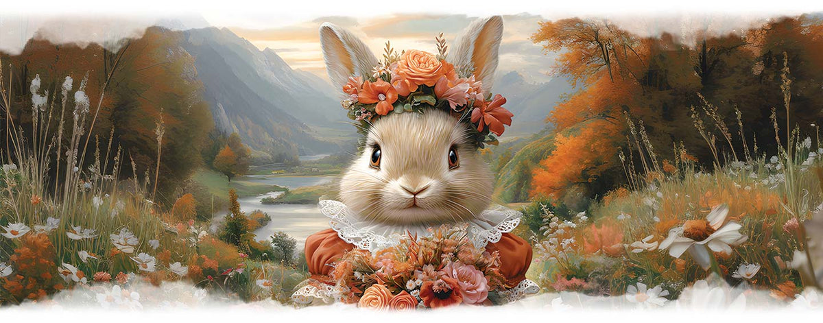 Dirndlschürze "Blumenmädchen"