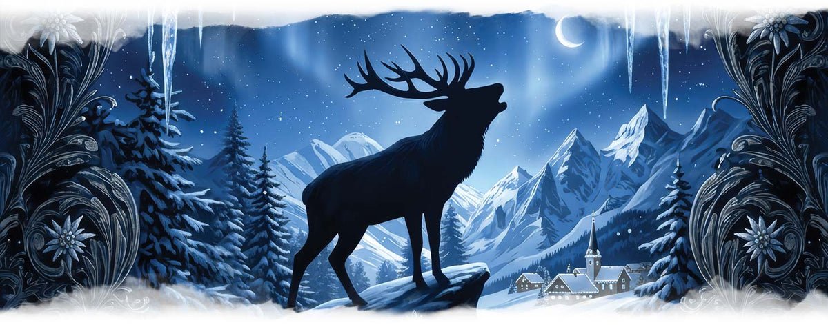 Dirndlschürze „Winterruf“